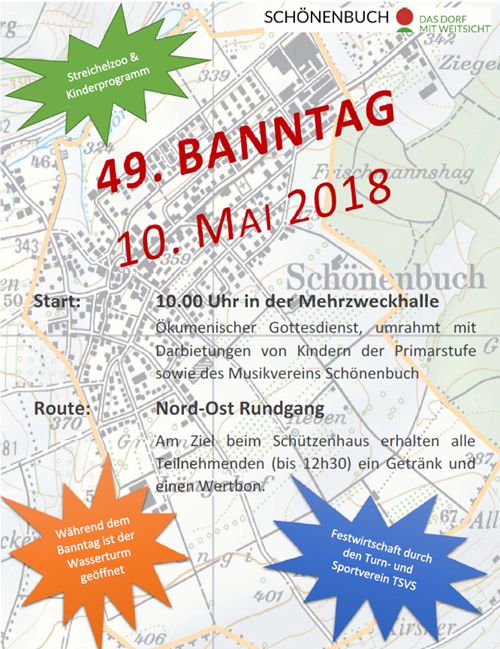 banntag 2018 flyer