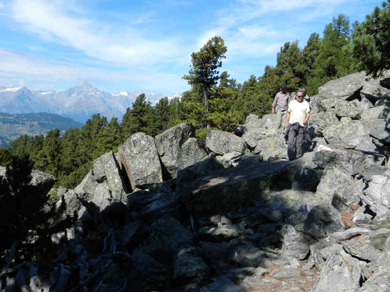 Bergwanderpfad