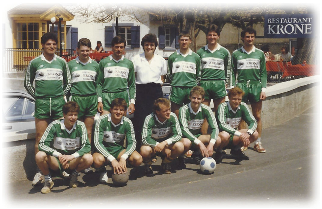 Faustballer des TSVS, 1986
